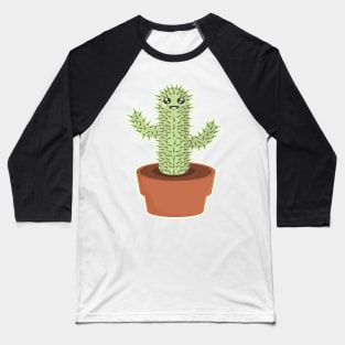 Kawaii Cactus Baseball T-Shirt